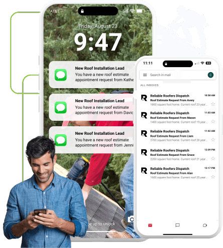 Roofer Grow Landing Page Hero Image With Messages - Desktop (1)